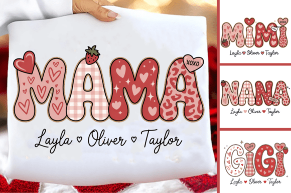 Download Preppy Mama Valentine Png Bundle,Mom Png - Valentine Collection