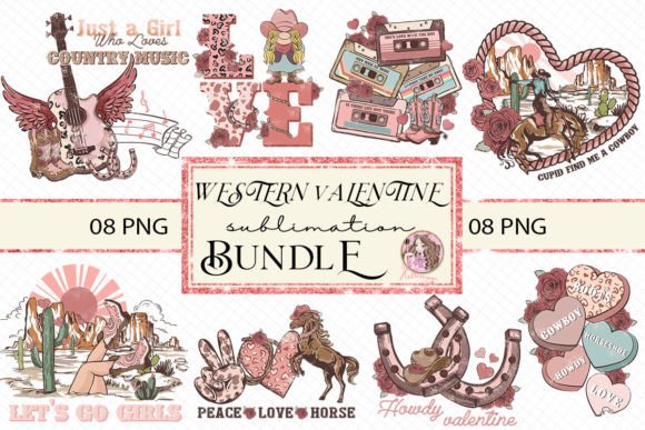 Download Western Valentines Day Bundle - Valentine Collection