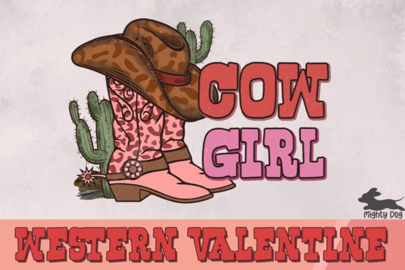 Download Cow Girl Western Valentine's Day - Valentine Collection