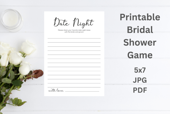 Download Printable Minimalism Date Night Game - Minimalism Collection