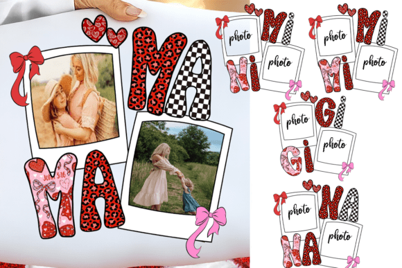 Download Custom Photo Mama Valentine Png Bundle - Valentine Collection