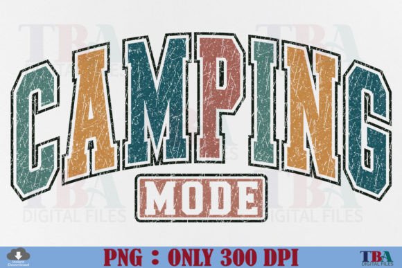Download Camping Mode PNG Sublimation, Retro Camp - Camp Collection