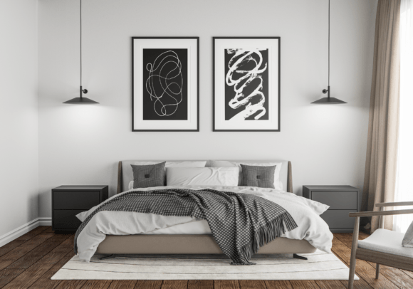 Download Set of 2 Minimalism Geometric Wall Art - Minimalism Collection