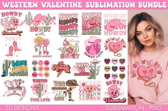 Download Western Valentine's Day PNG Bundle - Valentine Collection