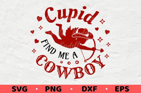 Download Cupid Find Me a Cowboy, Valentine’s Day - Valentine Collection