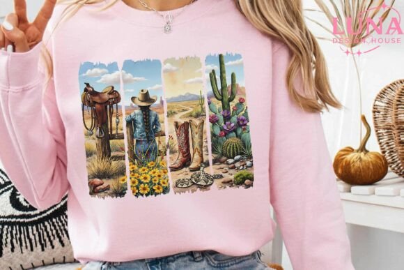 Download Howdy PNG Retro Western Shirt Design - Western shirt design Collection
