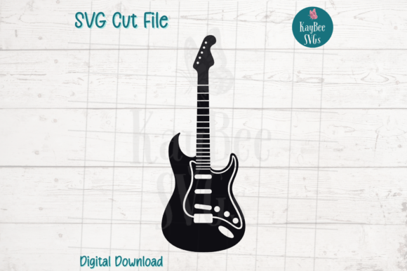 Download Electric Guitar SVG Cut File - Guitar Collection