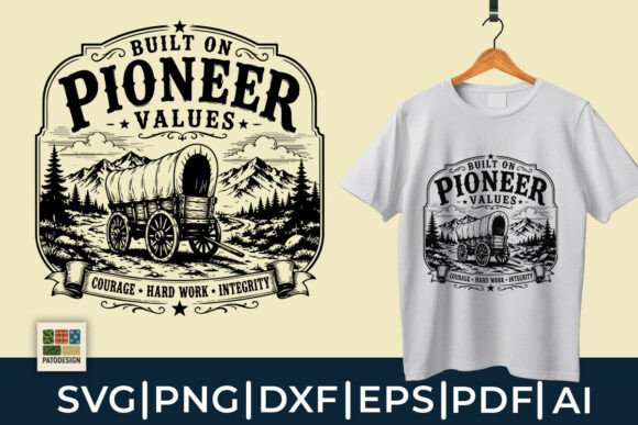 Download Pioneer Day Western Shirt Design - Western shirt design Collection